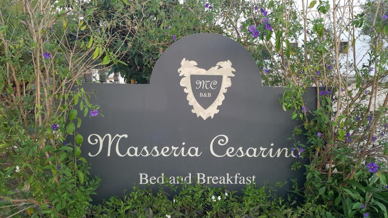 Masseria Cesarina B&B Castellana Grotte Bagian luar foto